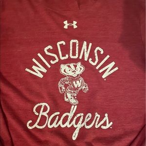Wisconsin Under Amour Pullover Hoodie